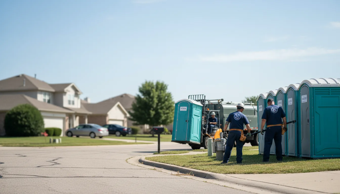 Porta Potty Rental in Oakland, IL near me